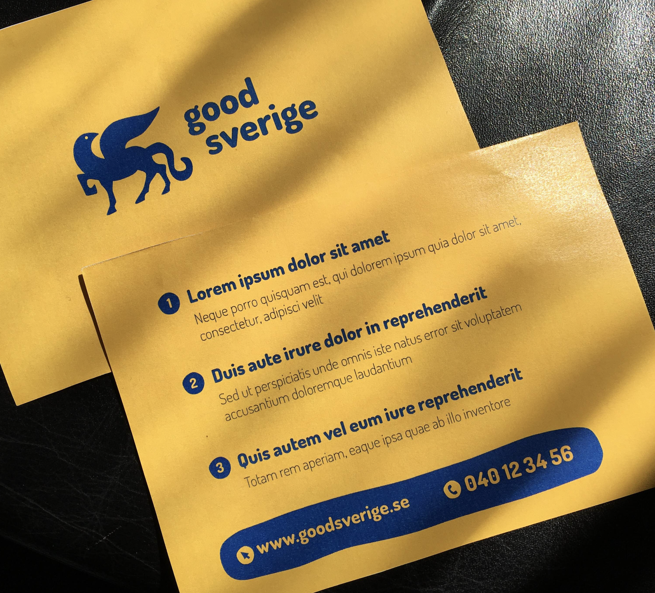 Good Sverige graphical style